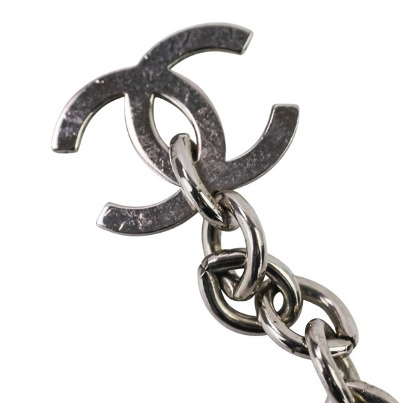 CHANEL White Logo Necklace - Picture 12 of 16